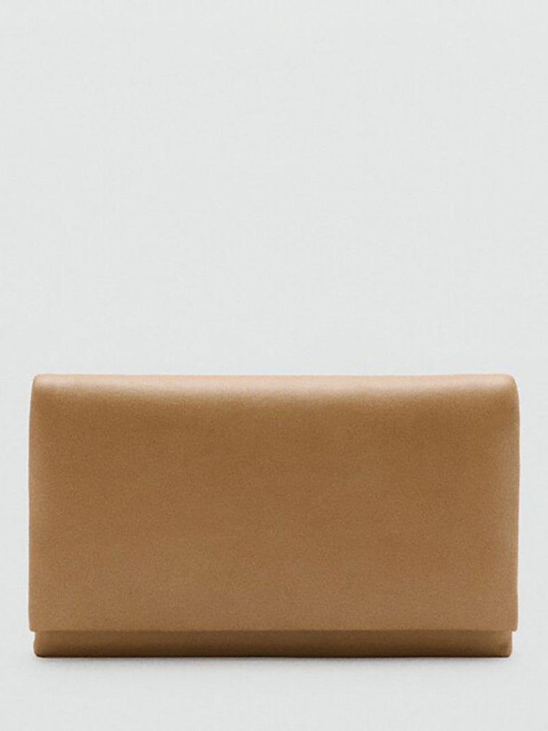 Mango faux leather envelope clutch bag, imported from the UK