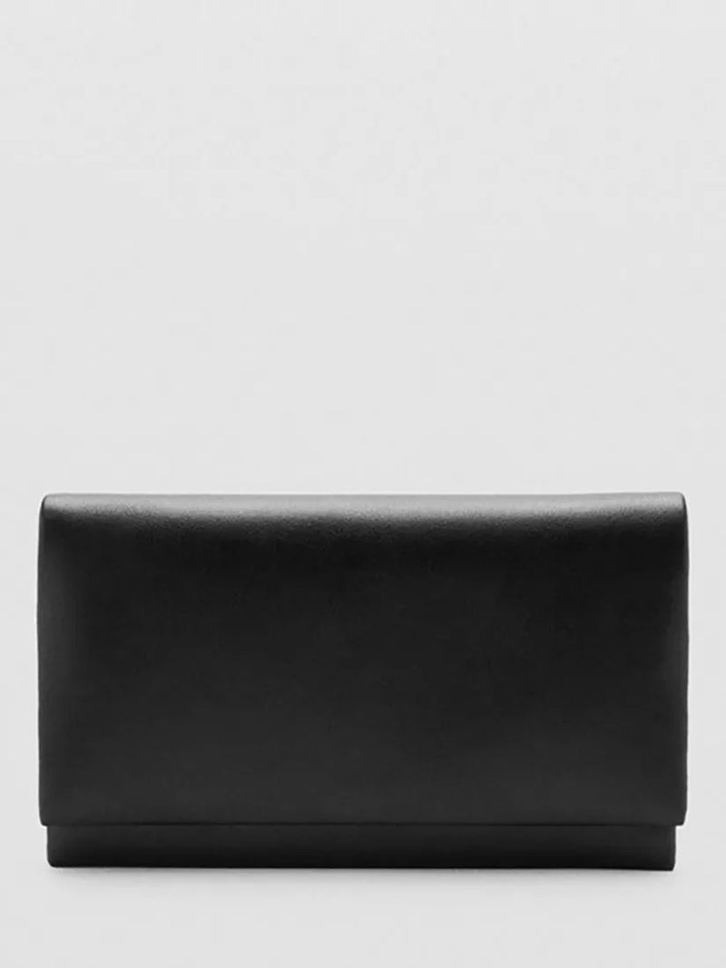 Mango faux leather envelope clutch bag, imported from the UK