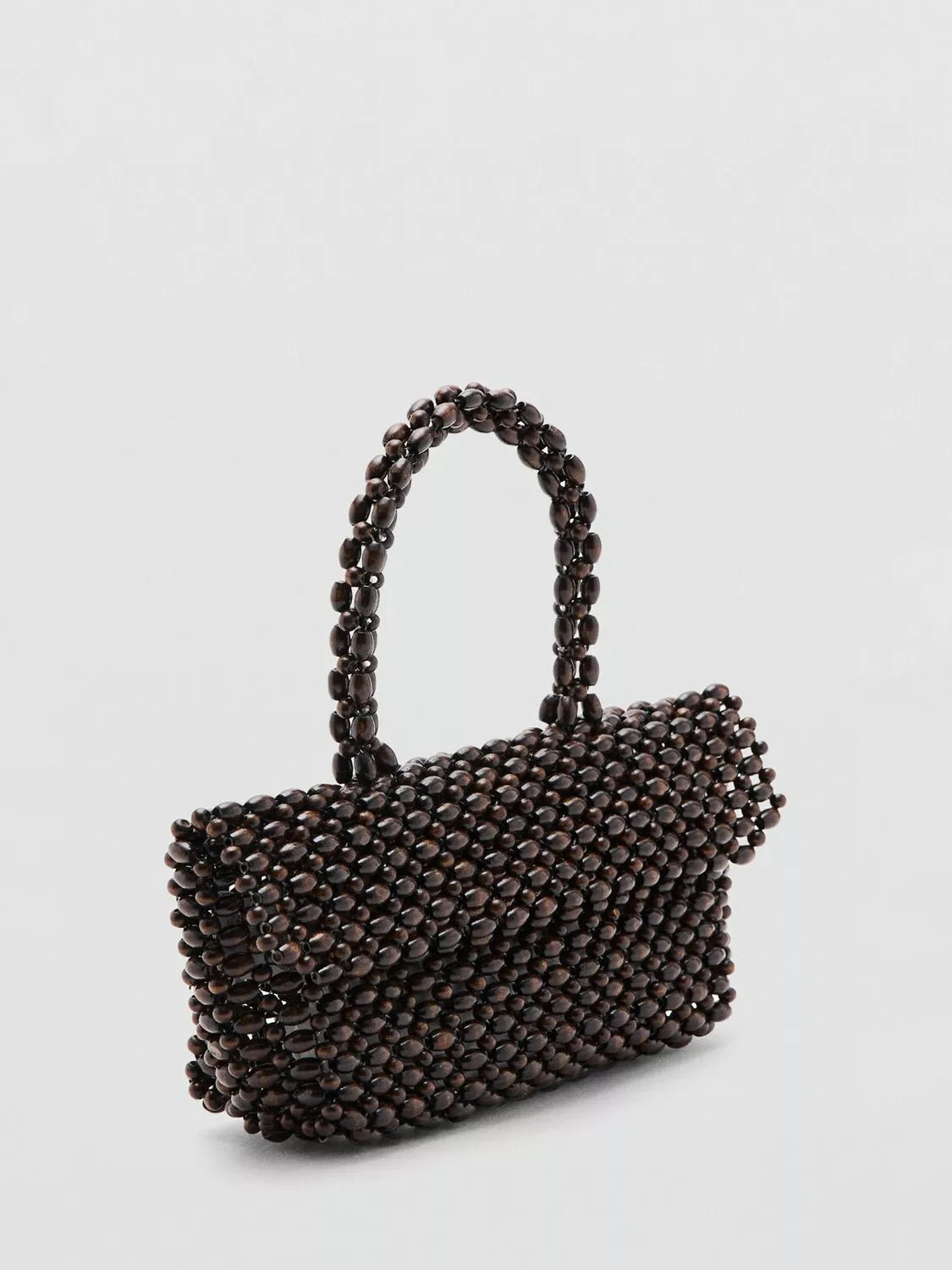 Mango beaded grab bag chocolate - British product