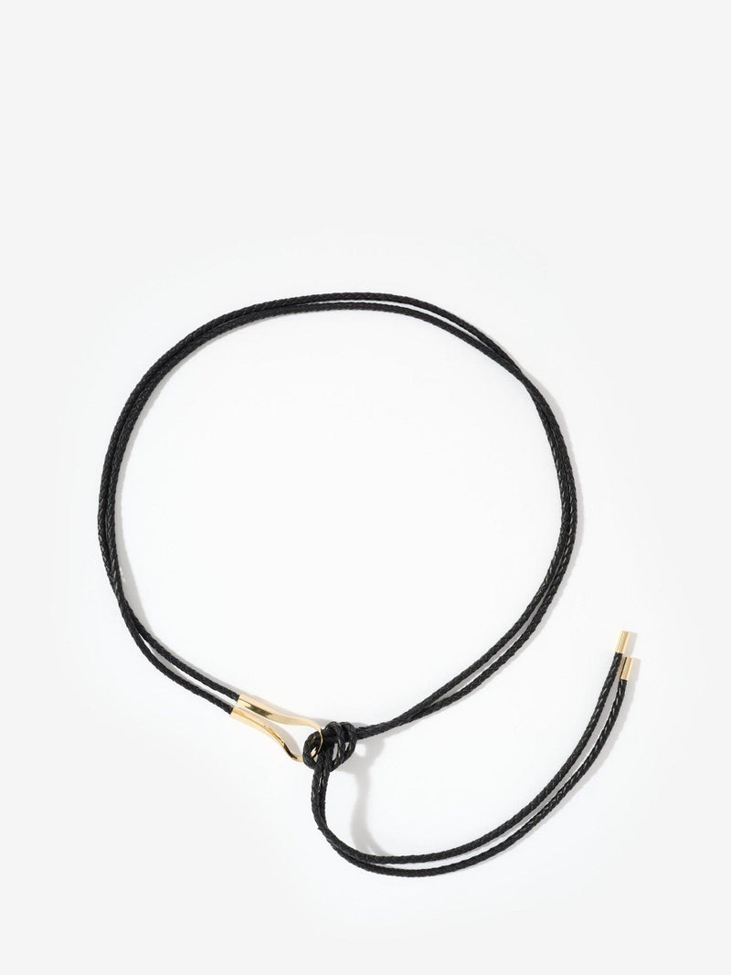 Mint Velvet handwoven leather tie waist belt - British product