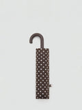 Mango compact canopy travel umbrella brown - (British brand)