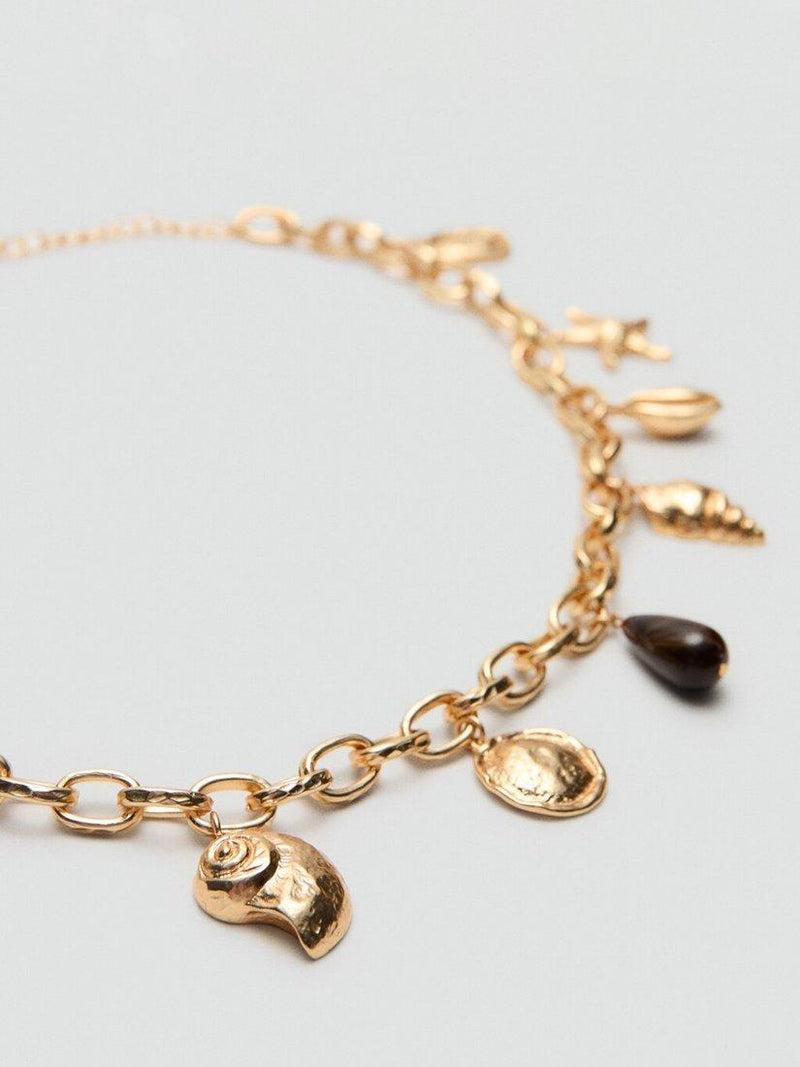 Mango charm chain belt gold, imported from the UK