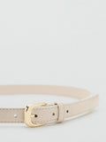 Mango skinny embossed belt raw style (British brand)