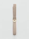 Mango textured belt with gleaming buckle 100% leather - British product