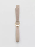Mango textured belt with gleaming buckle 100% leather - British product