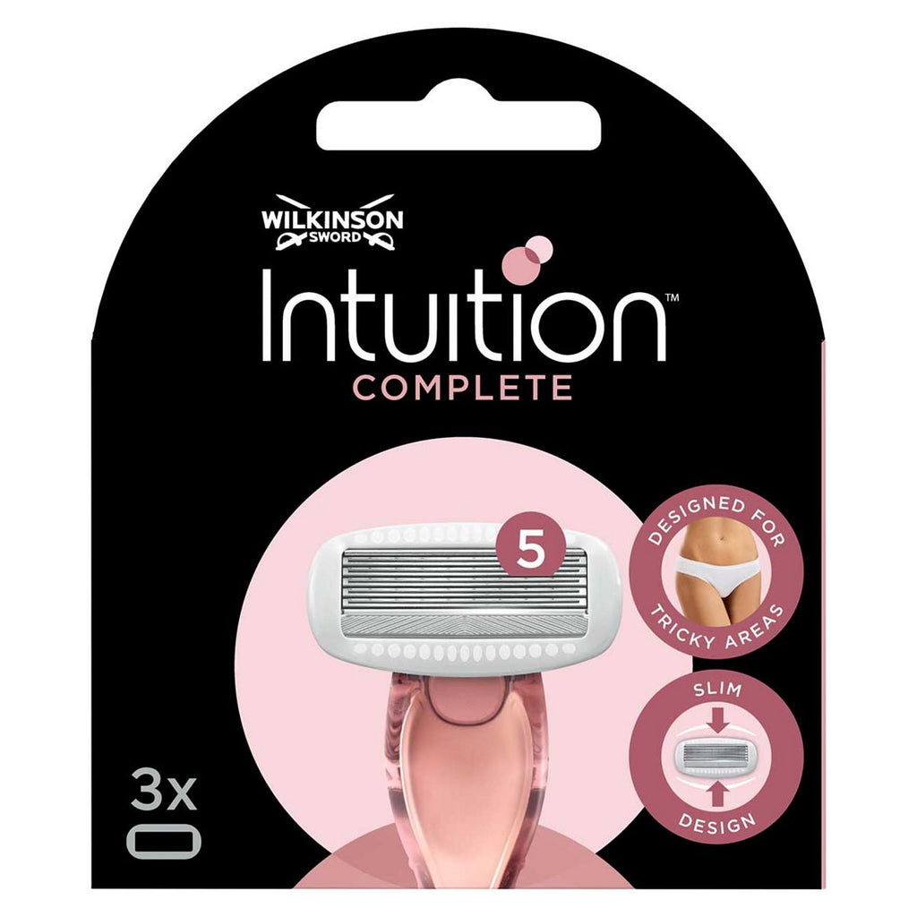 Wilkinson Sword Intuition Complete Women's Razor Blade Refills x3