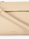 Dune London shoulder bag with chain strap in ecru - British product