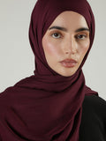 Aab modal hijab plain rectangular 110x200cm - British product