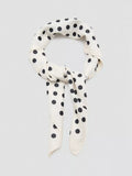 Mango lightweight polka dot square scarf 70x70cm - British product