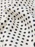 Mango lightweight polka dot square scarf 70x70cm - British product