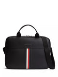 Tommy Hilfiger black crossbody laptop bag 38cm, UK version