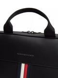 Tommy Hilfiger black crossbody laptop bag 38cm, UK version