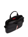 Tommy Hilfiger black crossbody laptop bag 38cm, UK version