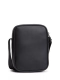 Tommy Hilfiger crossbody reporter bag black with metallic logo - British product