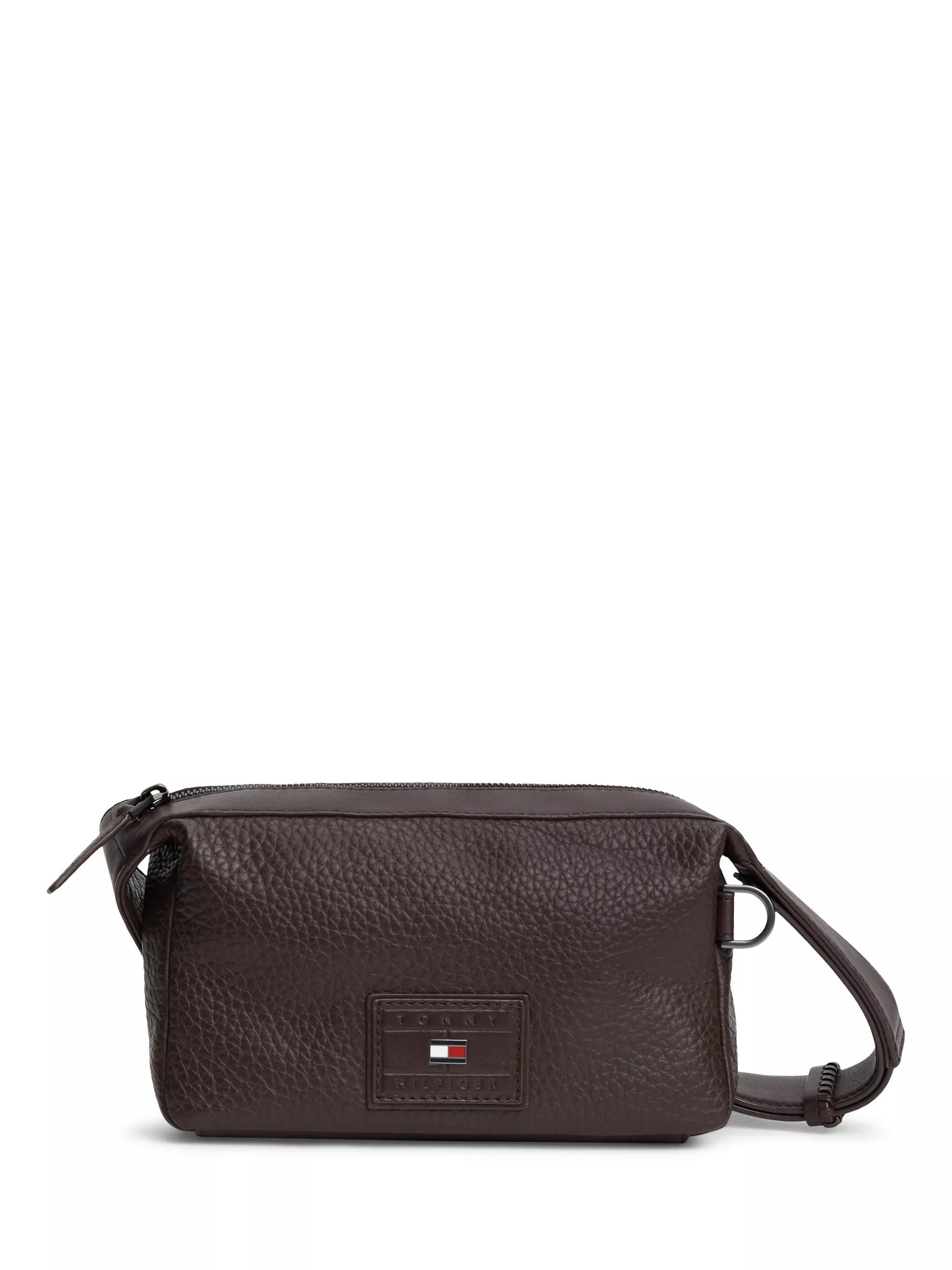 Tommy Hilfiger leather crossbody camera bag brown, imported from the UK