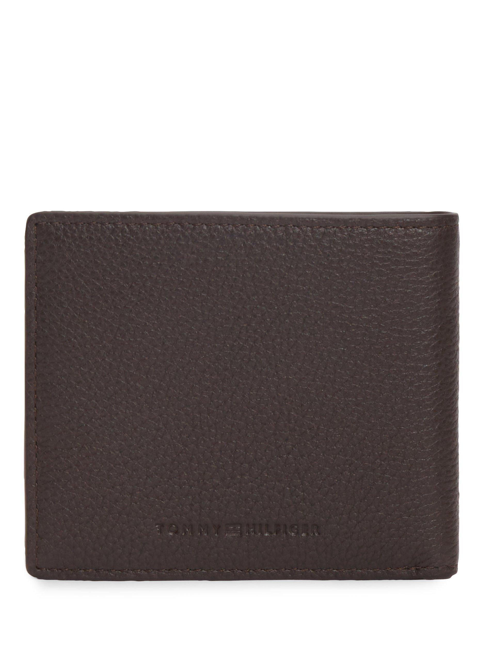 Tommy Hilfiger leather bifold wallet brown, UK version
