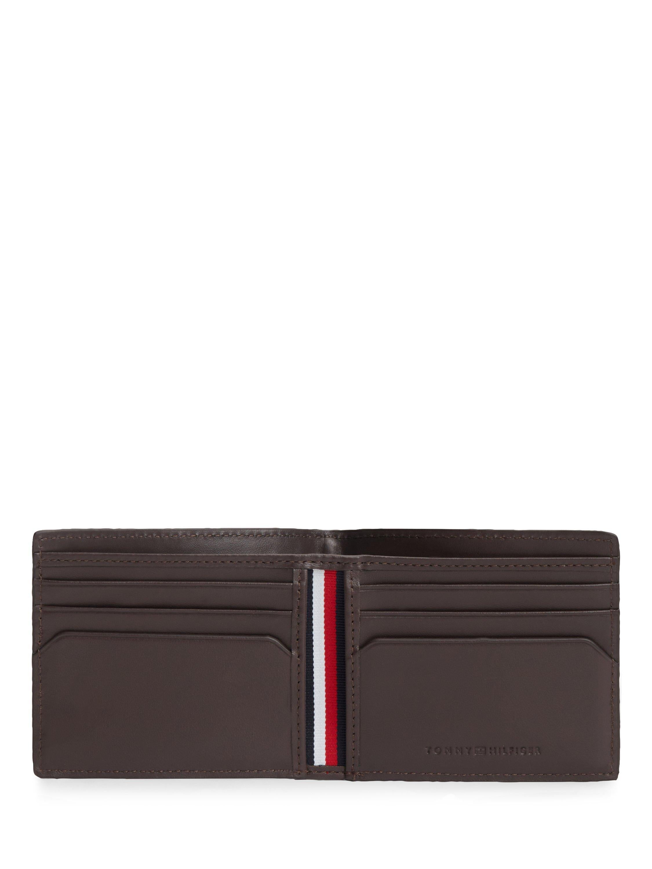 Tommy Hilfiger leather bifold wallet brown, UK version