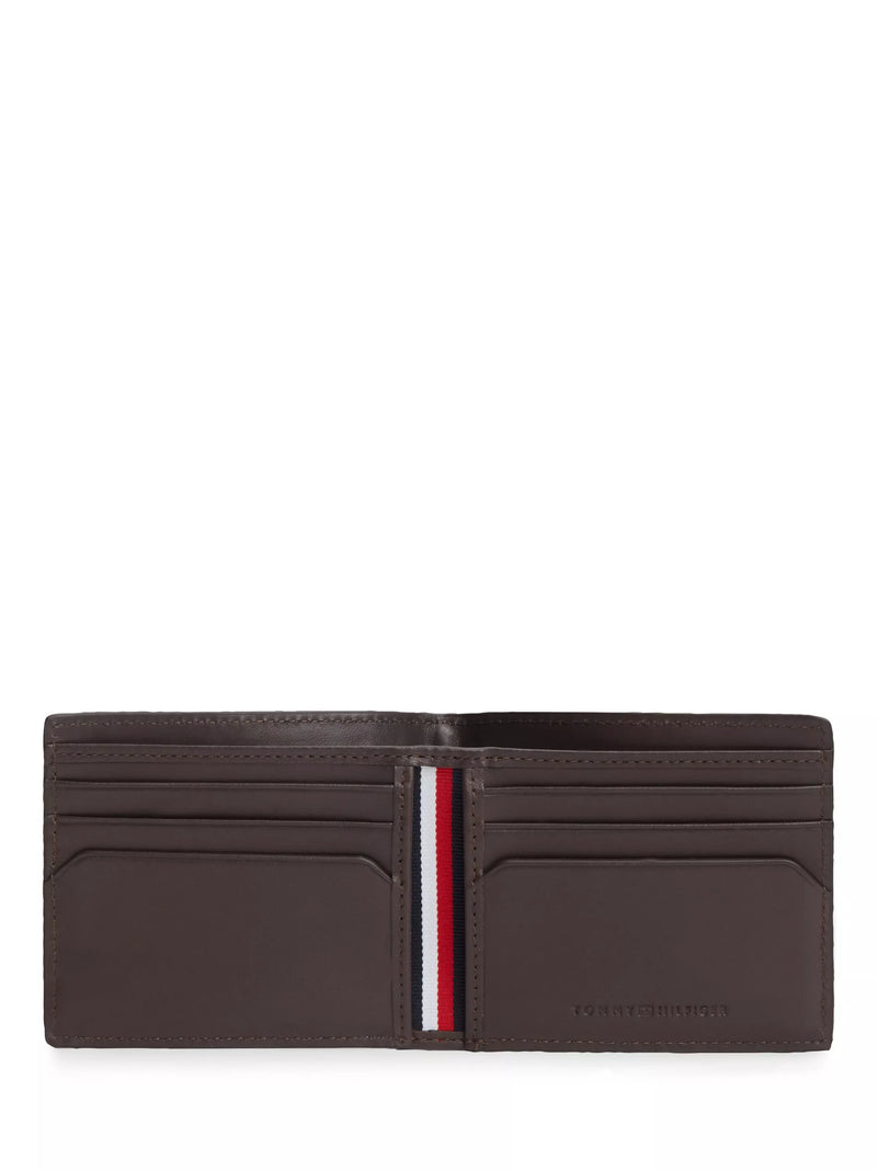 Tommy Hilfiger leather bifold wallet brown, UK version