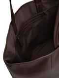 Tommy Hilfiger brown leather tote bag 60x58x15cm, imported from the UK