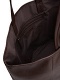 Tommy Hilfiger brown leather tote bag 60x58x15cm, imported from the UK