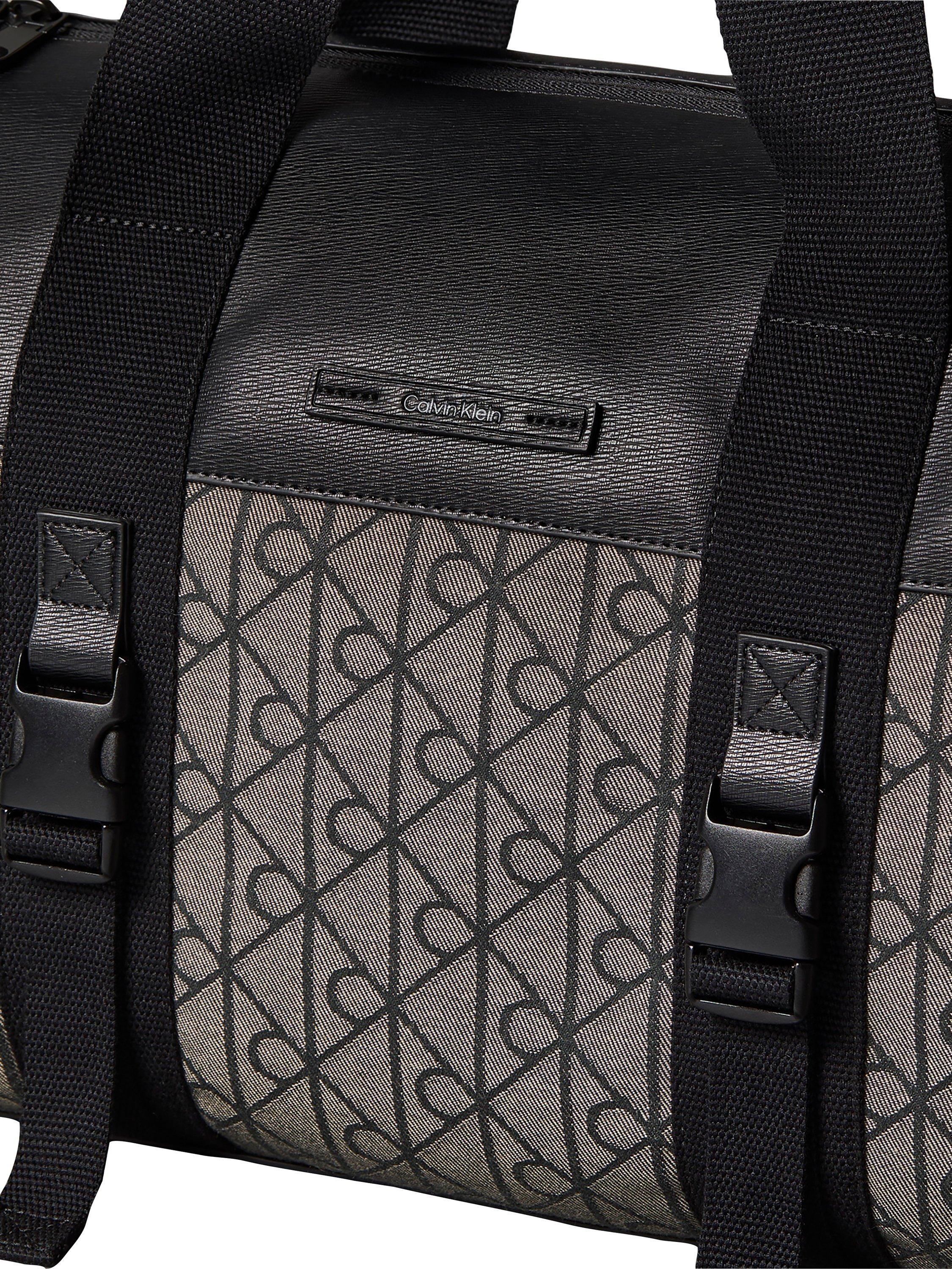 Calvin Klein Mixed Emblem holdall bag with removable strap - British product