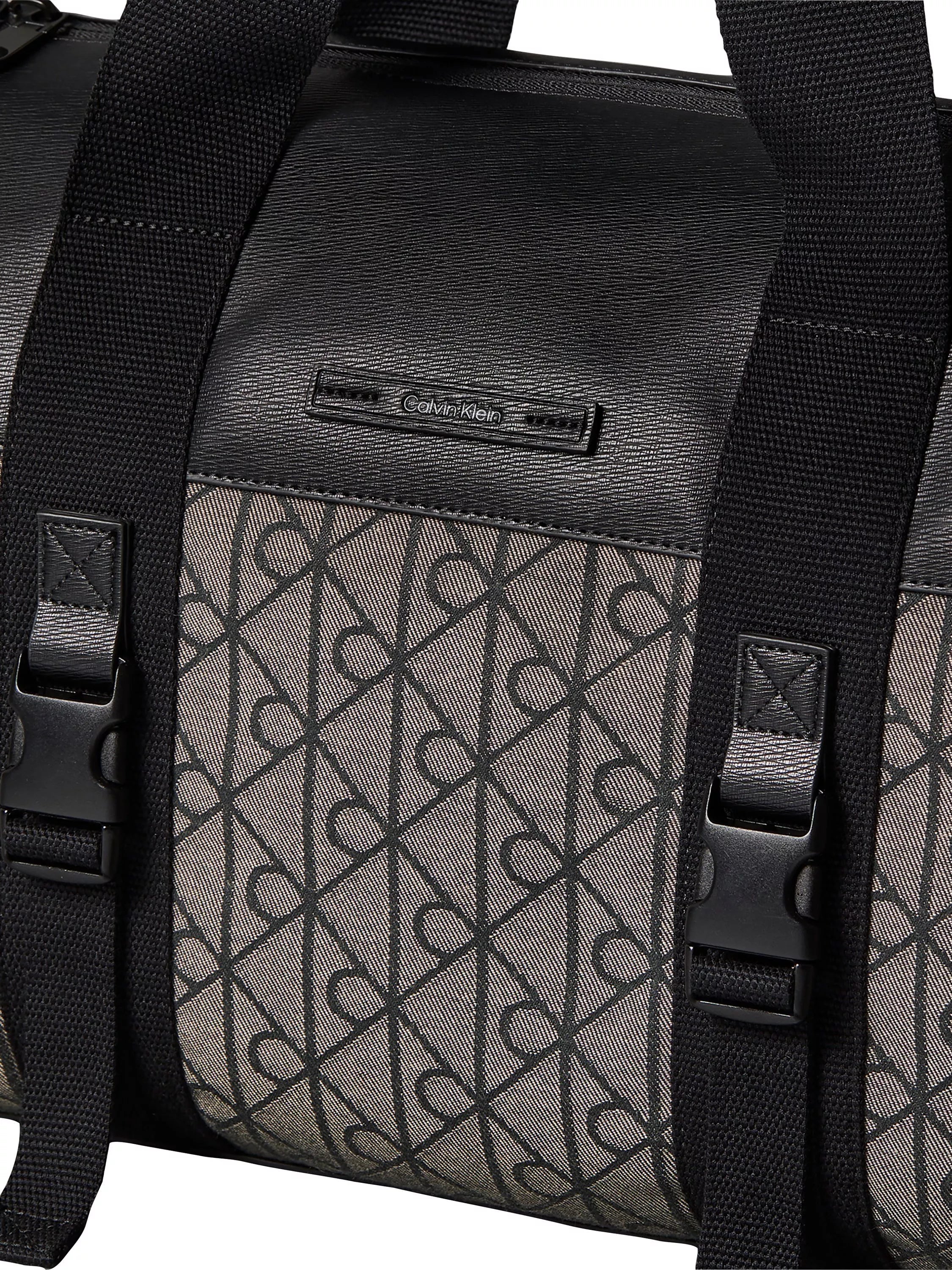Calvin Klein Mixed Emblem holdall bag with removable strap - British product