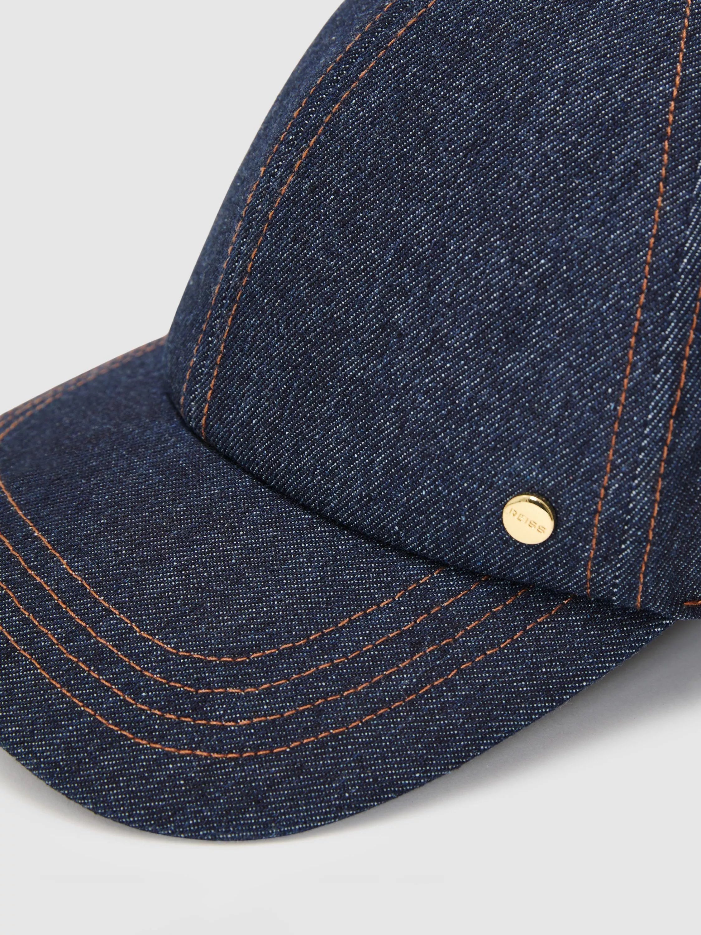 Reiss baseball cap blue cotton blend - British product