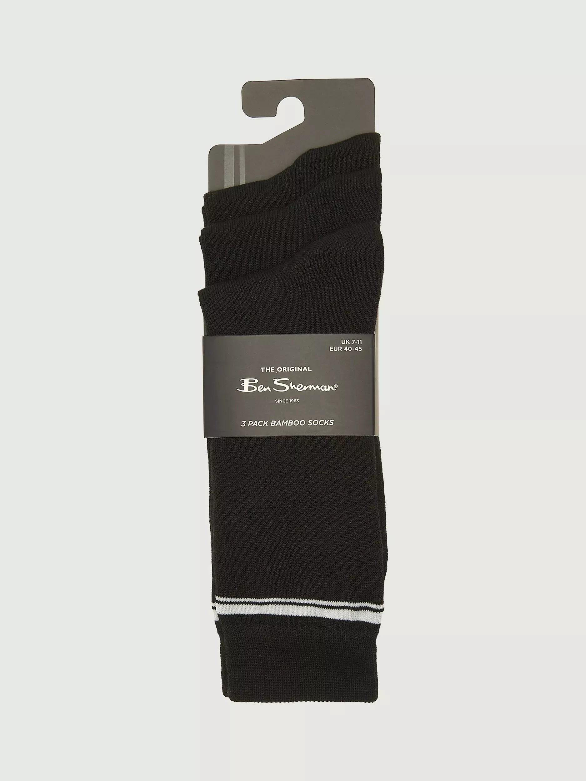 Ben Sherman mod stripe socks pack of 3 (British brand)