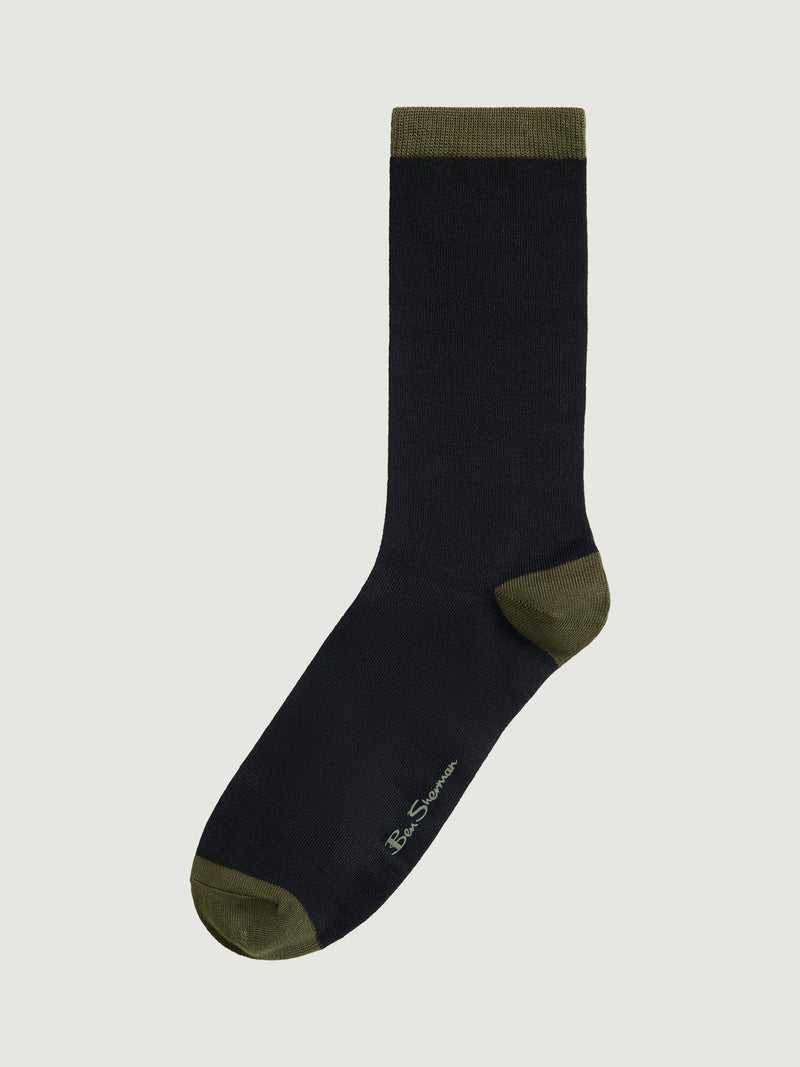 Ben Sherman crew socks pack of 3 khaki - British product