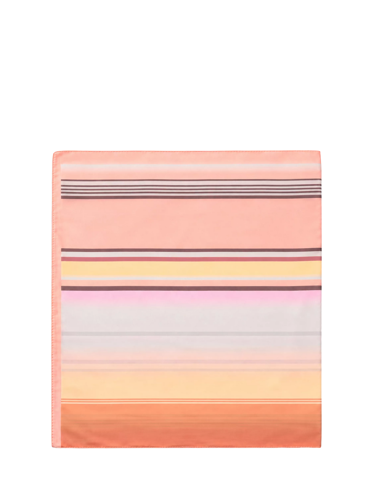 Smith & Soul multi stripe square scarf 80x80cm (British brand)