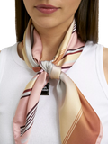 Smith & Soul multi stripe square scarf 80x80cm (British brand)