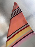 Smith & Soul multi stripe square scarf 80x80cm (British brand)