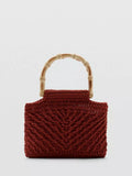 Mango Structured Grab Bag Handbag, Black