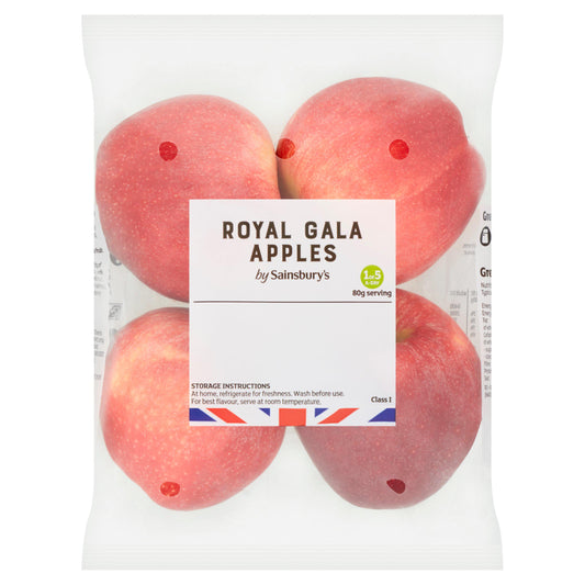 Sainsbury's Royal Gala Apples x4 GOODS Sainsburys   