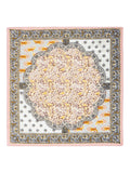 Yumi paisley placement square scarf 67cm (British brand)