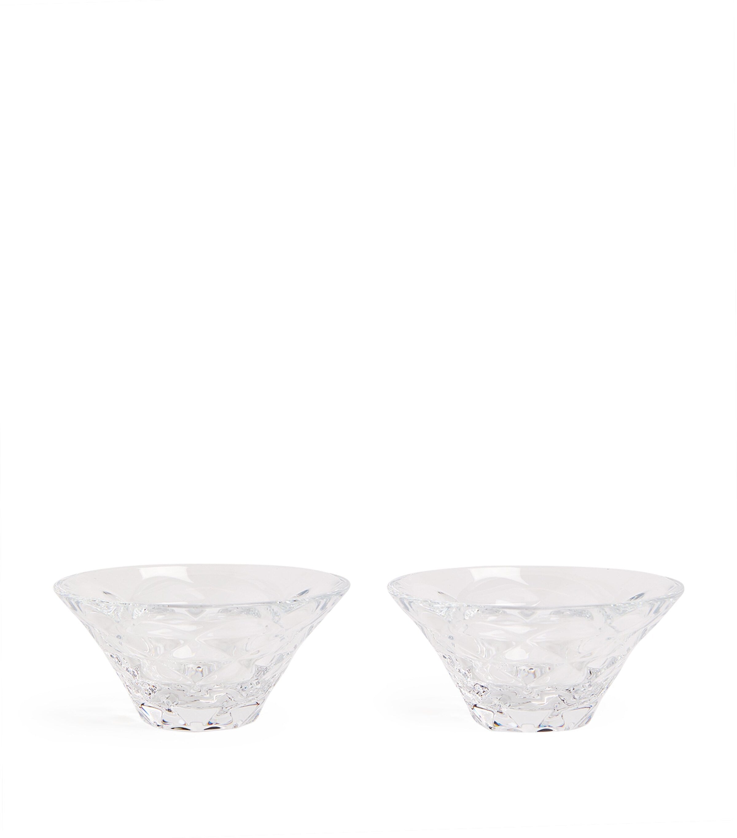 Baccarat Small Swing crystal bowls set of 2 - British product