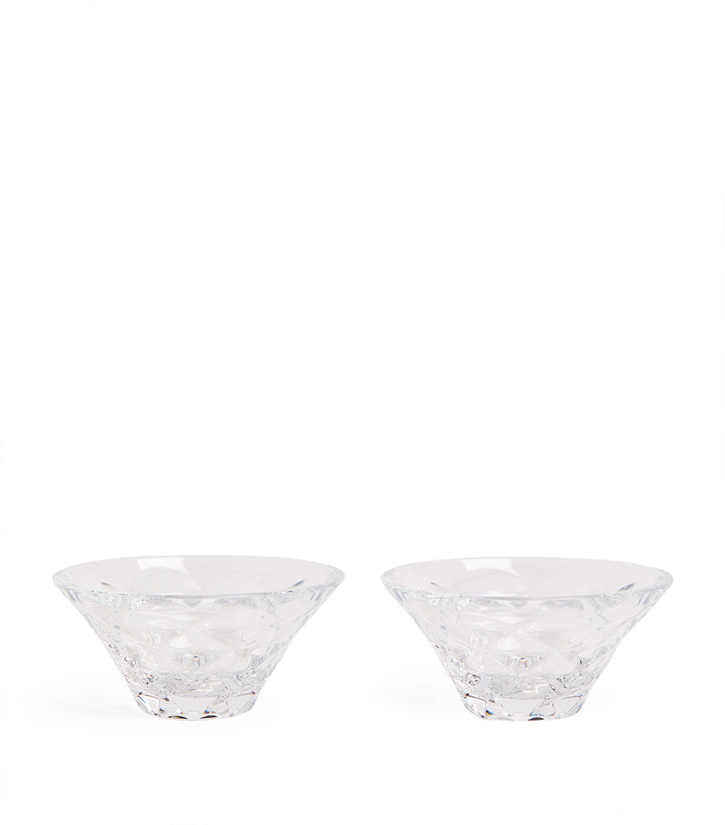 Baccarat Small Swing crystal bowls set of 2 - British product