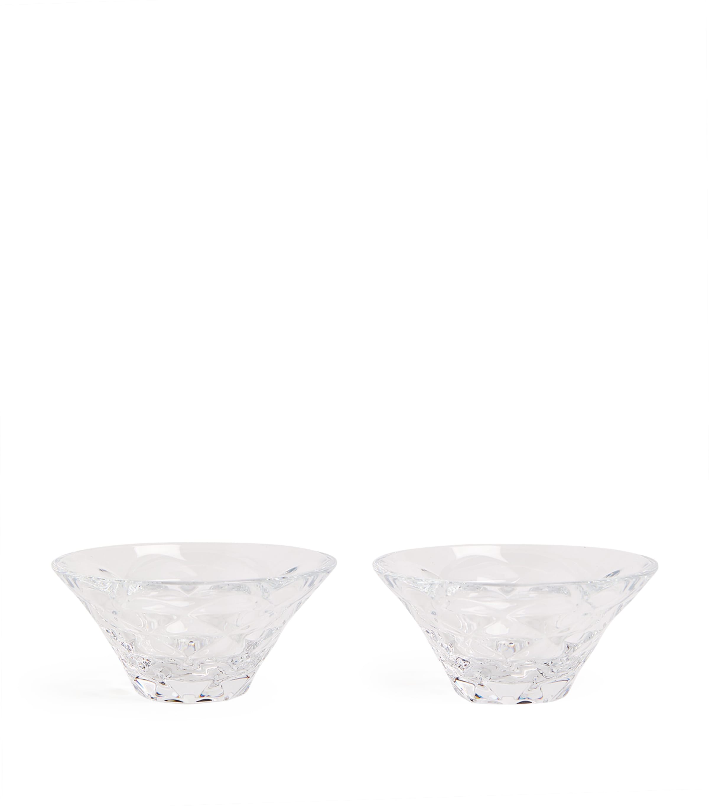 Baccarat Small Swing crystal bowls set of 2 - British product