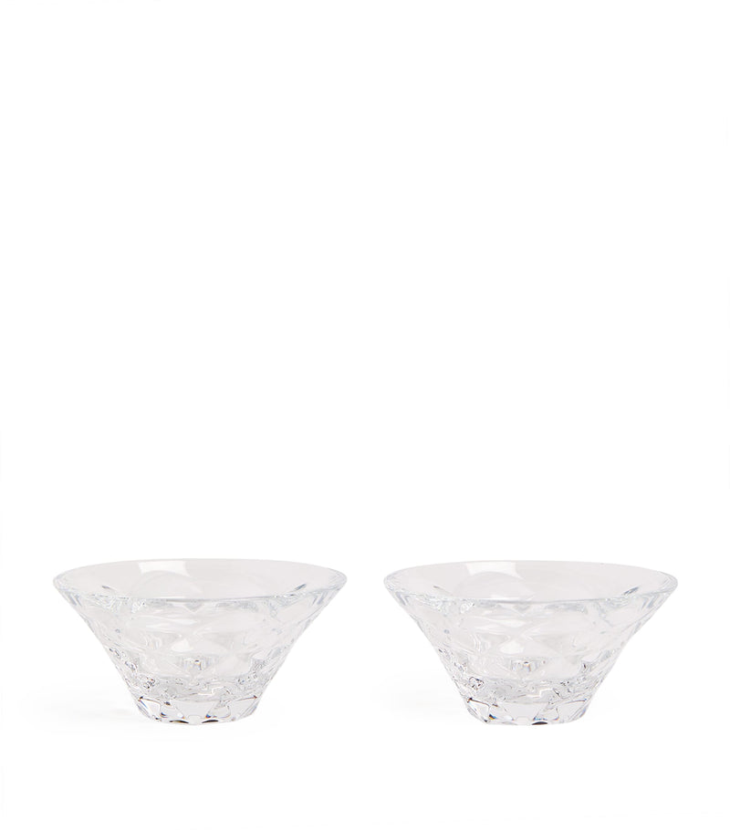 Baccarat Small Swing crystal bowls set of 2 - British product