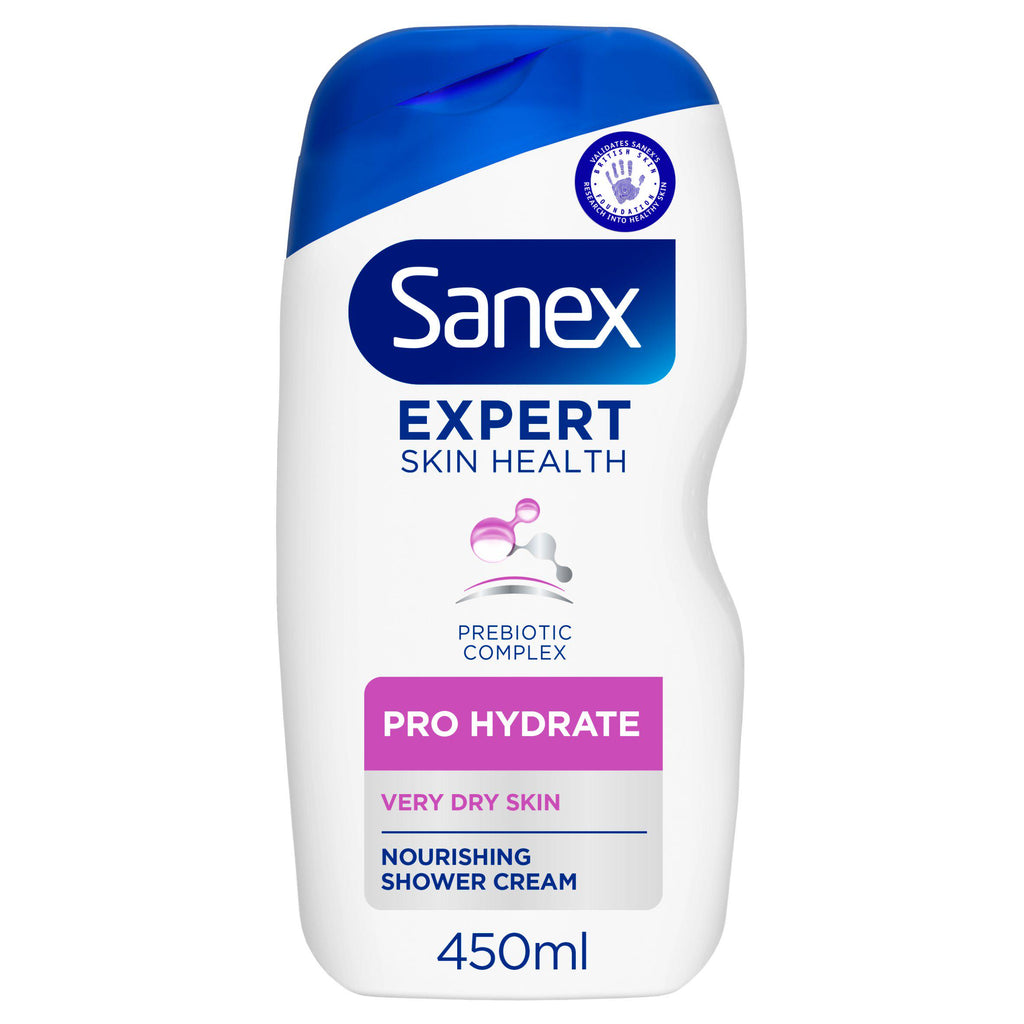 Sanex Expert Skin Health Pro Hydrate Shower Gel Body Wash 450ml