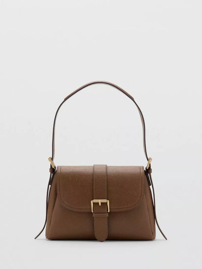 John Lewis Mango Saddle Shoulder Bag Camel- Buy online at McGrocer