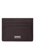 Tommy Hilfiger brown leather card holder 10.3cm - British product