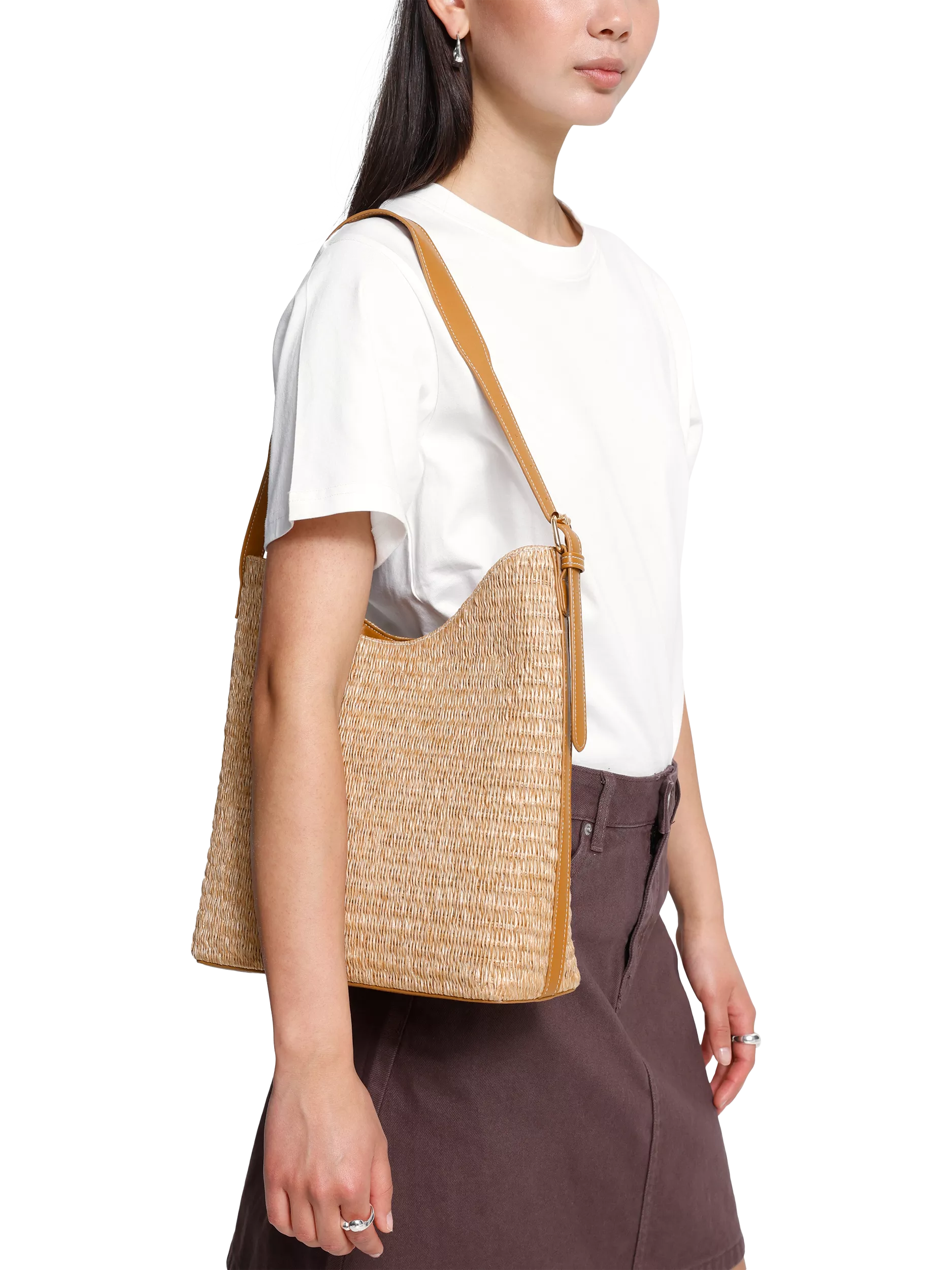 ICHI shoulder bag Birch, UK version