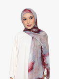 Bokitta Watercolour hijab set with TENCEL Modal, UK version