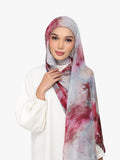 Bokitta Watercolour hijab set with TENCEL Modal, UK version