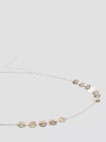 Mango waist belt silver disc chain, imported from the UK