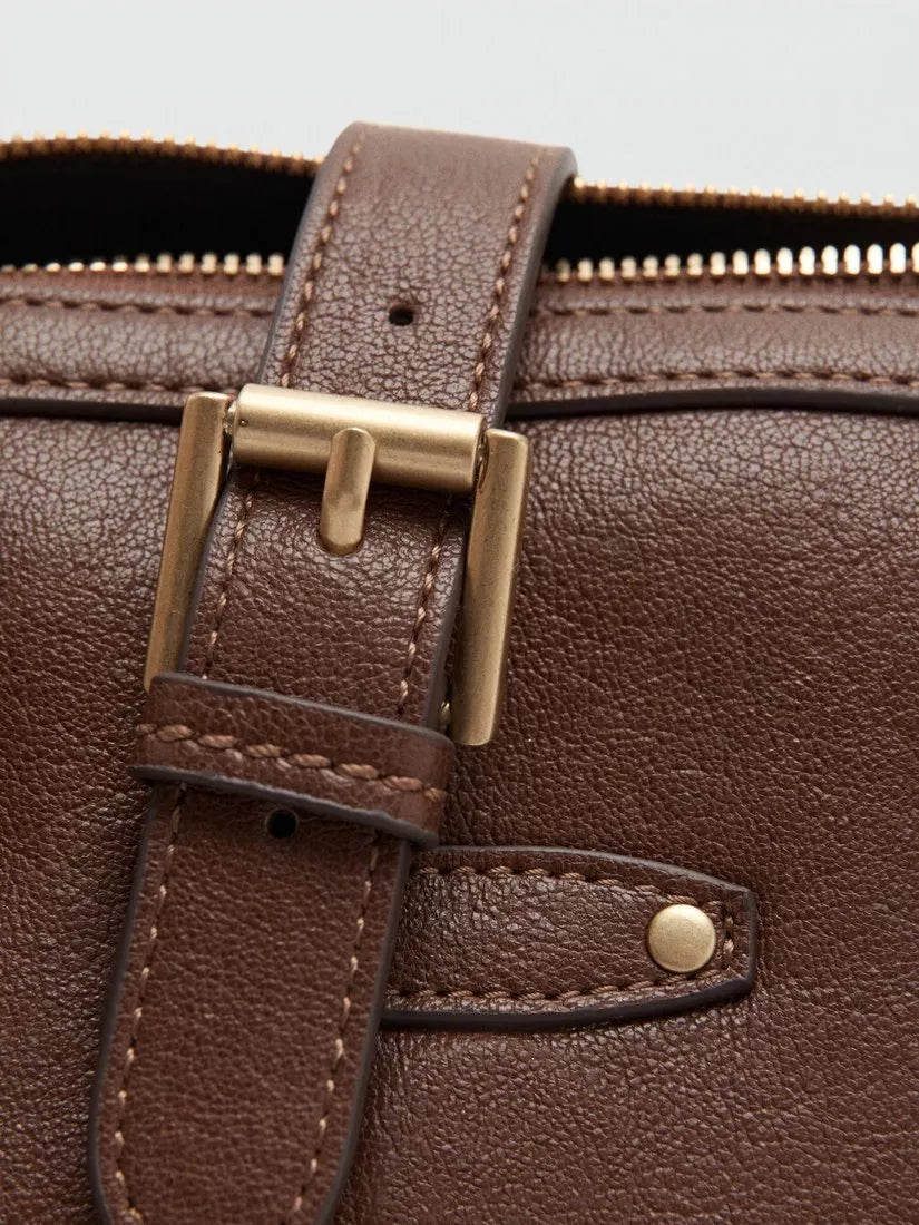 Mango brown shoulder bag, imported from the UK