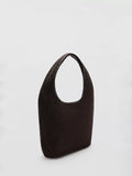 Mango mesh shoulder bag chocolate - British product