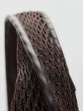Mango mesh shoulder bag chocolate - British product