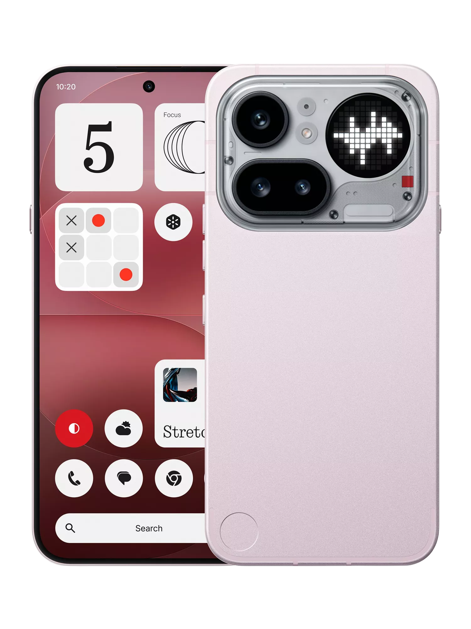 Nothing Phone (4a) Pro Smartphone, Android, 6.83”, 5G, SIM Free, 12GB RAM, Pink, 256GB